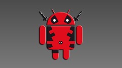 Android Droid marvel comics ninjas Deadpool Wade Wilson