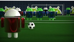 Android Terrain soccer football teams bugdroid