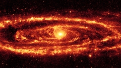 Andromeda Galaxy outer space