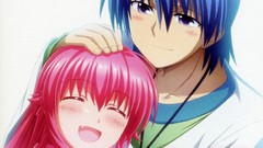 Angel beats blue hair