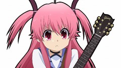 Angel beats pink hair