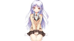 Angel beats skirts yellow