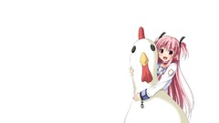 Angel beats white background
