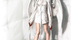 Angel kiss wings blood