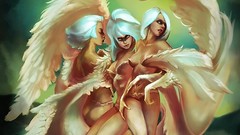 Angel wings fantasy art