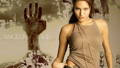 Angelina jolie brunette woman