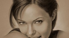 Angelina Jolie illustrations artwork