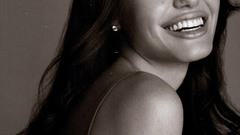 Angelina Jolie monochrome