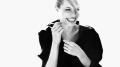 Angelina Jolie monochrome