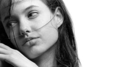 Angelina Jolie monochrome
