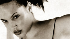 Angelina jolie monochrome Celebrity