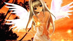 Angels anime girls bare