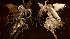 Angels anime girls demons