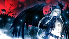 Angels anime girls rozen maiden suigintou soft shading