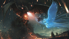 Angels Dragons battles