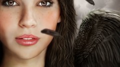 Angels fantasy wings 3d