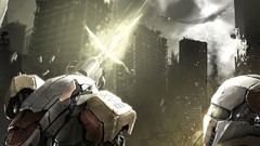 Angels futuristic armor Revenge