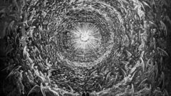 Angels grayscale Gustave Dore