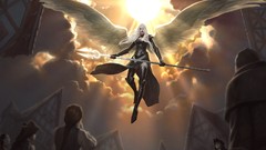 Angels magic: the gathering artwork jason chan fantasy art