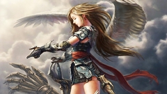 Angels Orcs artwork anime