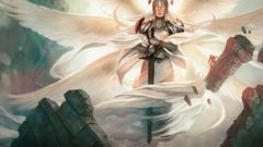 Angels wings armor artwork