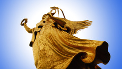 Angels wings sculptures Berlin