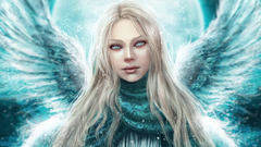 Angels woman artwork