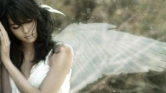 Angels woman wings