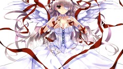 Angels woman wings dress