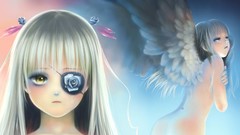 Angels woman wings rozen