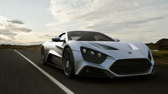 Angle front Speed Zenvo ST1 2009 1920x1440