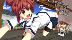 Angry blondes long hair brunettes school uniforms maji de 