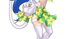 Animal ears artwork video games Simple Background Darkstalkers 