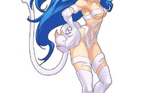 Animal ears artwork video games Simple Background Darkstalkers 