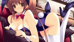 Animal ears bunny suit