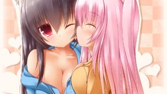 Animal ears cleavage hentai