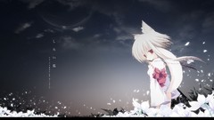 Animal ears miko tails