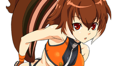 Animal ears red eyes