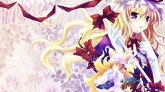 Animal ears red eyes