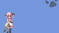 Animal ears simple background