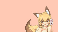 Animal ears Simple Background Japanese clothes