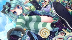 Animal ears thigh highs