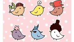 Animals Birds Chickens oranges hats copper Zorro ace Chibi 