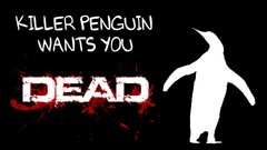 Animals black death white dead Penguins monochrome killers