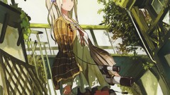 Animals blondes anime girls pixiv low-angle shot