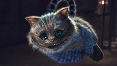 Animals cats Alice in Wonderland cheshire cat