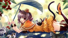 Animals cats anime girls misaki kurehito nekomimi original 