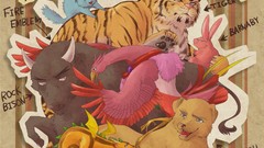 Animals cats Dogs Dragons Sky High cartoons Tigers blue rose 