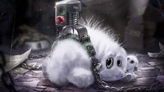 Animals cubs Captivity creatures artwork fantasy art