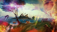 Animals Desktopography Photo manipulation